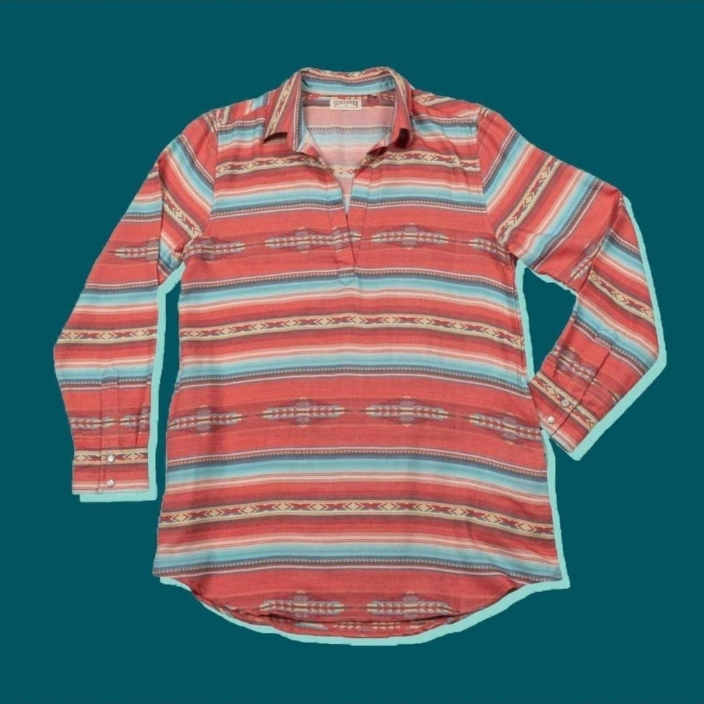 NWOT SCHAEFER OUTFITTERS SOUTHWESTERN TUNIC women's size XS